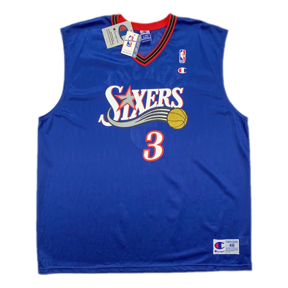 Allen Iverson Philadelphia 76ers Champion Jersey